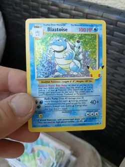 Pokemon TCG Blastoise Holo Rare Card 2/102 Celebrations Classic Collection - Image 3