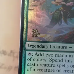 Gwenna, Eyes of Gaea 185/287 The Brothers' War Promo Foil SEALED MTG Card - Image 3