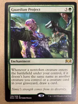 MTG 1x Guardian Project # 130 Ravnica Allegiance Magic the Gathering Card x1 NM - Image 1