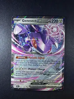 Genesect ex 067/086 SV11B: Black Bolt Holo Near Mint Pokemon Trading card Game - Image 5