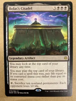 MTG 1x Bolas's Citadel # 79 War of the Spark Magic the Gathering Card x1 NM - Image 1