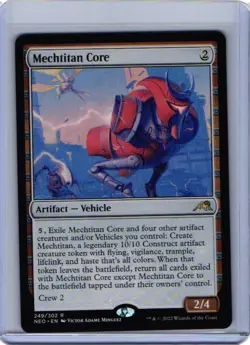 MTG Mechtitan Core Kamigawa: Neon Dynasty 249/302 Regular Rare MTG Artifact Card - Image 1