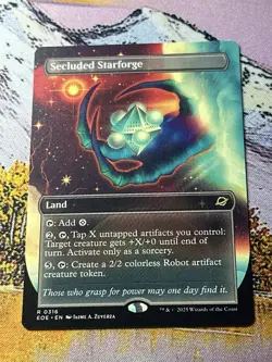Secluded Starforge Mtg Borderless Edge Of Eternities - Image 2