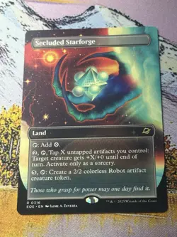Secluded Starforge Mtg Borderless Edge Of Eternities - Image 3