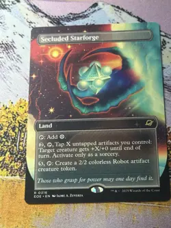 Secluded Starforge Mtg Borderless Edge Of Eternities - Image 4