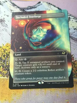 Secluded Starforge Mtg Borderless Edge Of Eternities - Image 5