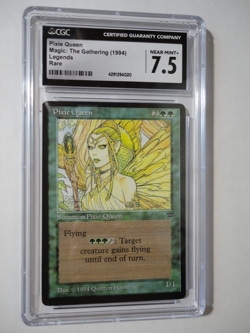 Pixie Queen Legends Graded CGC 7.5 Near Mint+ MTG Magic Gathering English - Image 1