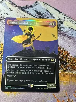 MTG # 0289 Haliya, Guided by Light - Triumphant Showcase (Foil) (EOE) - Image 3