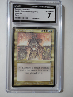 Ramses Overdark Legends Graded CGC 7 Near Mint NM MTG Magic Gathering English - Image 1