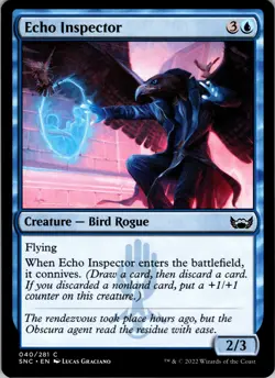 Echo Inspector - C - - Normal - Streets of New Capenna - #40 - NM - MTG - Image 1