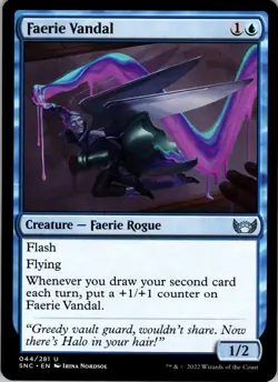 Faerie Vandal - U - - Normal - Streets of New Capenna - #44 - NM - MTG - Image 1