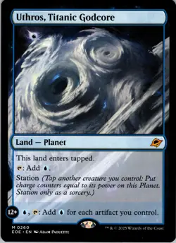 Uthros, Titanic Godcore - M - - Normal - Edge of Eternities - #260 - NM - MTG - Image 1