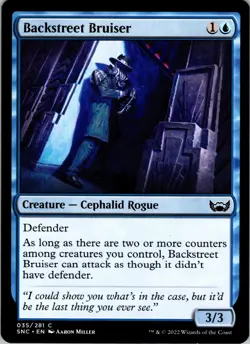 Backstreet Bruiser - C - - Normal - Streets of New Capenna - #35 - NM - MTG - Image 1