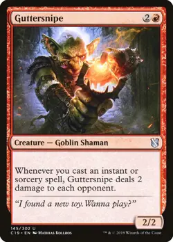MTG Guttersnipe [Commander 2019] Near Mint Magic - Image 1