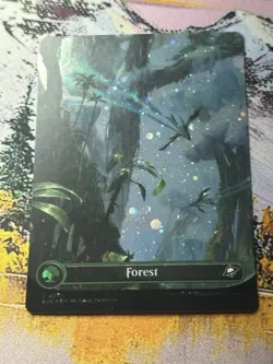 Forest - Galaxy Foil - Borderless - EOE - MTG - EN - NM - 0371 - Image 1