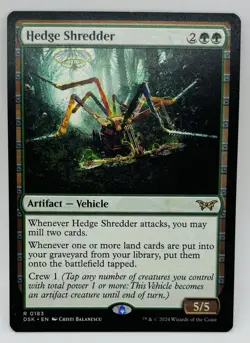 MTG Hedge Shredder Duskmourn: House of Horror Regular - Image 1