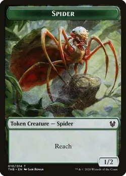 MTG Spider Token [Theros Beyond Death Tokens] Near Mint Magic - Image 1