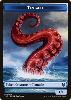 MTG Tentacle Token [Theros Beyond Death Tokens] Near Mint Magic - Image 1