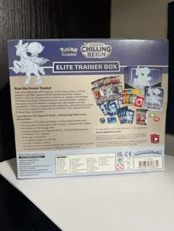 2021 Pokemon TCG Sword & Shield Chilling Reign Elite Trainer Box ETB Sealed New 820650808630 - Image 2