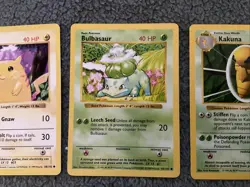 Shadowless Pokemon Cards Lot Of 3 NM - Image 3