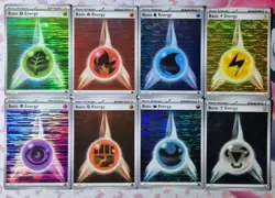 Pokemon TCG Reverse All 8 Holo Energy SET from Black Bolt & White Flare - Image 1