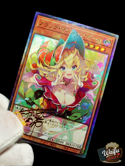 Dark Magician Girl Sexy Card Collector Rare Yugioh Alt Art Holo Cute Anime Waifu - Image 1