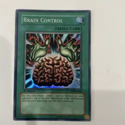 Yugioh Brain Control Tlm 1st Ed Nm - Image 1
