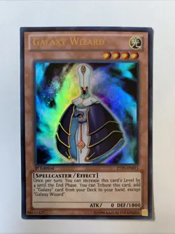 Yugioh Galaxy Wizard ZTIN-EN011 1st Edition Ultra Rare NM - Image 1