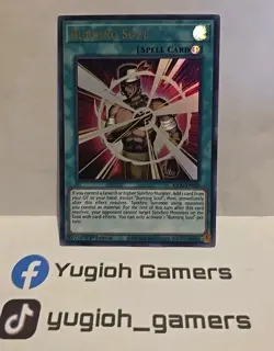 YUGIOH BURNI G SOUL KICO 1ST EDITION LIGHT PLAYED - Image 1
