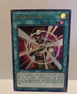 YUGIOH BURNI G SOUL KICO 1ST EDITION LIGHT PLAYED - Image 2