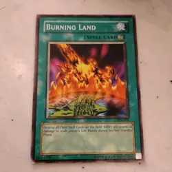 Yugioh Card TCG Burning Land PSV-061 Unlimited Edition Pharaoh’s Servant VLP/NM - Image 1