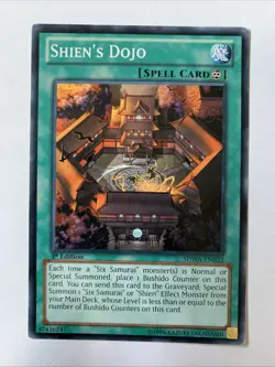 ​Yugioh Shien's Dojo SDWA-EN032​​​​​ 1st Edition Common Lightly Played - Image 1