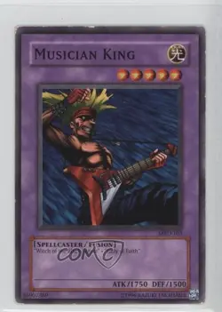 Musician King Unlimited YuGiOh Metal Raiders #MRD-103 2002 READ - Image 1