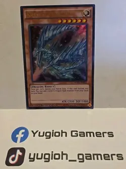 YUGIOH KRYSTAL DRAGON MVP1 LIMITED EDITION ULTRA LIGHT PLAYED - Image 1