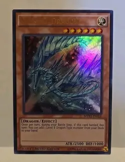 YUGIOH KRYSTAL DRAGON MVP1 LIMITED EDITION ULTRA LIGHT PLAYED - Image 3
