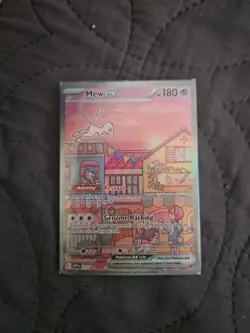 Mew Ex SVP 053 Scarlet Violet 151 Black Star Promo Card Sealed Not Open - Image 1
