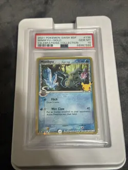 2021 Pokemon Mimikyu Holo Celebrations SWSH136 PSA 10 GEM MINT Promo Card - Image 1