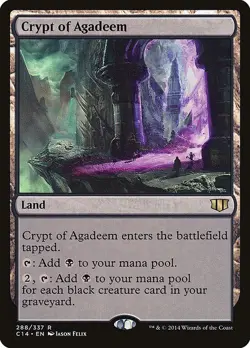 Crypt of Agadeem - Commander 2014 | MTG Card - Image 1