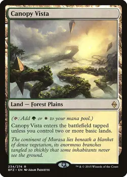 Canopy Vista - Battle for Zendikar | MTG Card - Image 1
