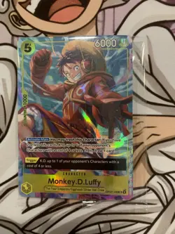 One Piece Illustration Box Volume. 3 Monkey D Luffy Promo Alt Art Card English - Image 1