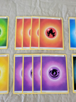 Complete Set 2017 Energy Pokemon Card Lot (36 ct) Grass, Fire, Water, Fairy, Dar - Image 4