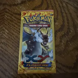 Pokemon XY Flashfire 3-card Mini Booster Pack - Charizard Artwork - Image 1