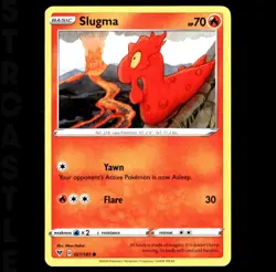 Slugma 027/185 Vivid Voltage - Common - Pokémon Card TCG - Image 1