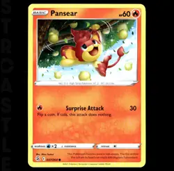 Pansear 037/264 Fusion Strike - Common - Pokémon Card TCG - Image 1
