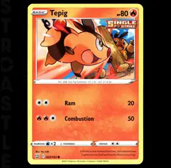 Tepig 023/163 Battle Styles - Common - Pokémon Card TCG - Image 1
