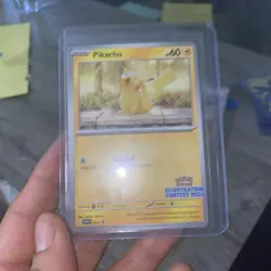 Pikachu SVP214 Illustration Contest 2024 Promo Pokemon Card SV BSP PTCG NM - Image 2