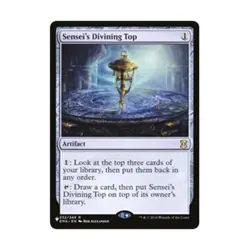 WOTC MtG The List Sensei's Divining Top (R) NM - Image 1
