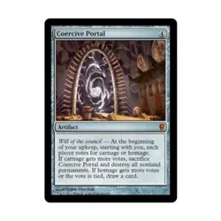 WOTC MtG Conspiracy Coercive Portal (MR) NM - Image 1