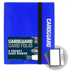 CardGuard Trading Card Binder Pro-Folio - 9 Pocket Binder - Side-Loading Albu... - Image 1