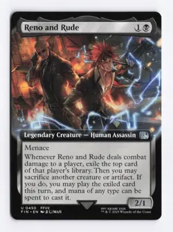 Reno and Rude (Extended Art) 0450 (U) MTG Final Fantasy (FIN) (EN) - Image 1